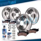6 Lugs Front & Rear Disc Rotors Ceramic Brake Pads for 2012 - 2020 Ford F-150