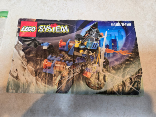 Lego 6495 6499 System Time Tunnelator -Time Cruiser& Instruction,incomplete