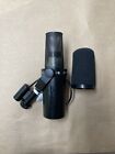 Shure Sm7B Microphone With Audio Interface And We Dm1 Dynamite Gain Stick