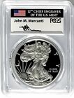 New Listing2017 S PROOF SILVER EAGLE FROM LIMIT EDTION FDOI 1 OF 1000 PCGS PR70 MERCANTI