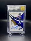 2018 Immaculate Collection Lamar Jackson RC Rookie Jersey Auto /99 BGS 3 Color