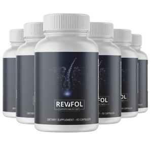 6 Bottles Revifol Hair Skin and Nails Supplement Hair Growth Vitamins 60 Caps