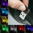 7 in 1 Color Mini USB LED Light Atmosphere Neon Ambient Lamp Car Interior Parts (For: 2015 Mustang GT)