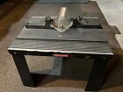 Vintage Sears Craftsman Router Table & Sears Router 315.25070