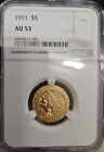 1911 Indian Head $5 Gold Eagle NGC AU53. Just Graded. Holder is flawless.