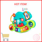 Baby Piano Toy 6 to 12 Months Elephant Light Up Music Baby Toys for 0 6 9 12 18