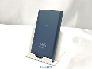 Sony Walkman Bundle NW-A55HN 16GB Moonlit Blue Booklets, WM-PORT Cap Japan Used