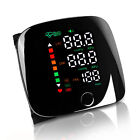 Rechargeable LED Blood Pressure Monitor Wrist Voice Broadcast Heart Rate Monitor