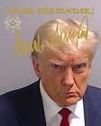 President Donald Trump Signed/Autographed Mugshot 8x10 Photo