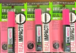MAYBELLINE GREAT LASH MASCARA REAL IMPACT *YOU CHOOSE* ~COMBINED SHIPPING~