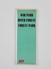1978 Chicago (Oak Park, River Forest, Forest Park) Architectural Folding Map