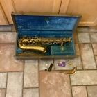 Holton Collegiate Alto Saxophone Sax for Parts or Repair .. Elkhorn Wis.