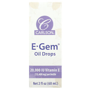 E-Gem Oil Drops, 2 fl oz (60 ml)