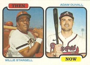 2022 Heritage Then and Now Insert #TAN-SD Willie Stargell / Adam Duvall