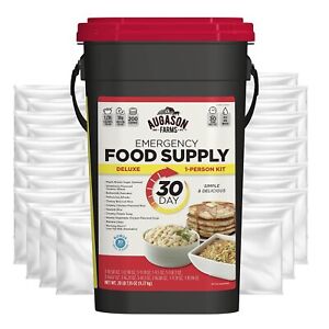 Emergency Food Survival Supply 30 Day Ration 200 Servings Exp 2054 Free Shipping