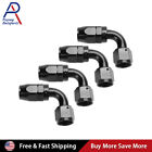 4pcs 4/6/8/10/12 AN 90 Degree Swivel Hose End Fitting Adaptor For CPE Fuel Hose