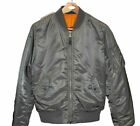 Alpha Industries MA-1 Silver Bomber Jacket in XL