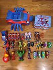 Spidey and his Amazing Friends HUGE LOT Doc Ock Electro Trace-e Webcrawler Toys