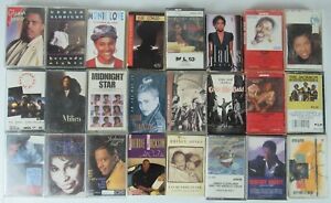 Cassette Lot 100+ Tapes R&B & Soul Keith Sweat TLC Glady Knight Quincy Jones +