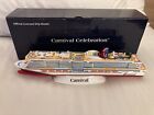 Rare Official Large 12 Inch Carnival Celebration Cruise Ship Model New In Box