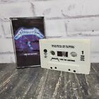 Metallica: Ride The Lightning 1984 Elektra Records OG Cassette Tape