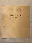 1 Rare Wine Wood Panel Sloan Napa California Vintage CRATE BOX SIDE 12/23 390a