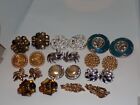 Designer Signed Jewelry Lot Vintage Earring Earrings Clip On  [a323]