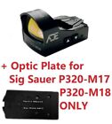 ADE RD3-012 PRO Red Dot+Optic Mount Plate For Sig Sauer P320-M17, M18, X5 Legion