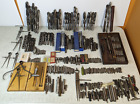 VINTAGE Machinist Tool Lot Taper Shank Bit Combination Drill Cutters And More!