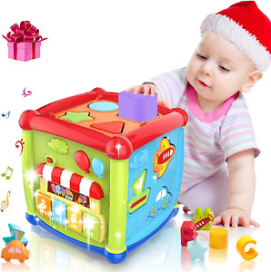 Toys for 1 Year Old Boys Girls Baby Toys 6 to 12 Months Musical Early Learning A