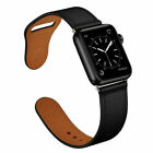 For Apple Watch Series SE 6 5 4 3 2 1 38/40/42/44mm Genuine Leather iWatch Band