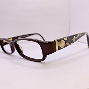 Coach Eyeglasses Authentic Frames HC Bernice 844 49 [] 15 130 MM Gold Brown