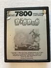 TESTED Dig Dug 1988 Atari 7800 Cartridge Only Arcade Game Vintage - Video
