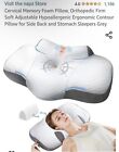 napz Adjustable Cervical Memory Foam Pillow, Orthopedic  Hypoallergic Ergonomic