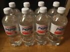 Set of 8 Crystal Pepsi Cristal Clear Cola 591mL Limited Edition NEW 2022 Release