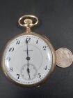 Working Antique 1919 Hamilton 956 Pocket watch Gold Filled Flip Out Case
