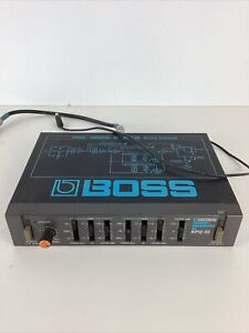 BOSS Preamp / Parametric EQ RPQ-10 Equalizer Untested / Parts /Repair Made Japan