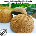 Coconut Shell Natural Bowl Ceylon Eco Friendly 100% Halves Organic Handmade