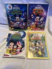 Mickey Mouse Clubhouse 4 DVD Lot Adventures in Wonderland Monster Musical ++