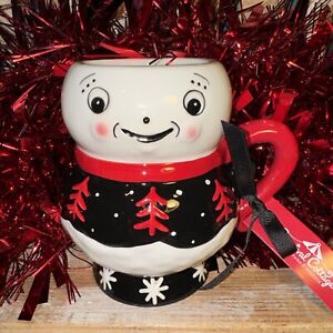 2023 Johanna Parker Carnival Cottage Snowman Christmas Holiday Mug