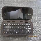 Verizon LG Octane (LG-VN530) QWERTY Flip Cell Phone Keyboard Wireless Black