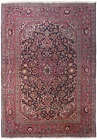 Rare Antique Dabir Rug Kashann Rug Fine Kork Wool Pink 4x7 Handmade Antique Rug