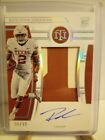 2023 National Treasures Roschon Johnson Silver Rookie Patch Auto RPA RC 6/39