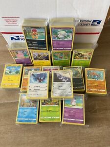 1000 Pokemon Card Bulk Lot - Common/Uncommon - (No Basic Energy) + 50 Rev/Holo