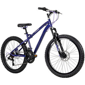 Huffy Extent Girls’ 24-inch Bike, Purple