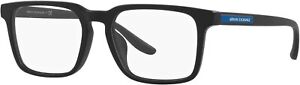 A|X ARMANI EXCHANGE Men's AX3081F 8078 53mm Matte Black Eyewear Frames