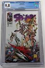 Spawn #9 CGC 9.8 White Pages 1st Angela & Medieval Spawn Image Comics (1993)