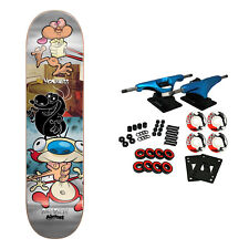 Almost Skateboard Complete Youness Ren and Stimpy Room Mate 8.0