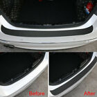 Carbon Fiber Car Rear Bumper Trunk Protector Corner Trim Sticker Accessories Car (For: 2022 BMW X3)