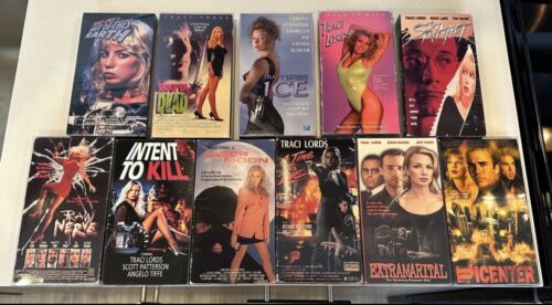 New ListingTraci Lords VHS lot! RARE